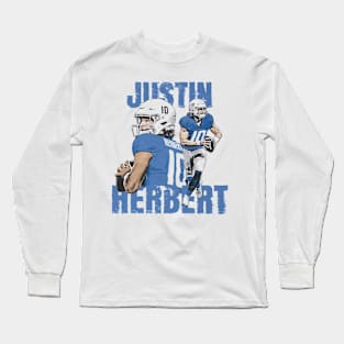 Justin Herbert Los Angeles C Player Name Long Sleeve T-Shirt